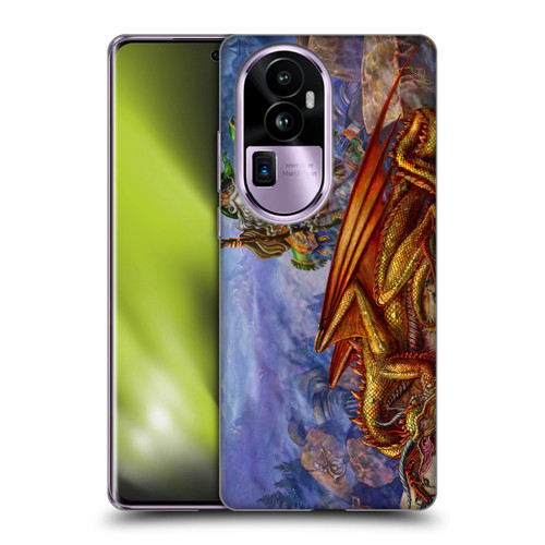 Myles Pinkney Mythical Dragonlands Soft Gel Case for OPPO Reno10 Pro+