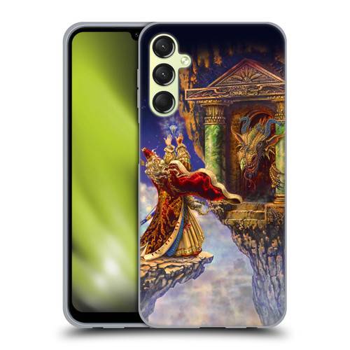 Myles Pinkney Mythical Dragon's Eye Soft Gel Case for Samsung Galaxy A24 4G / Galaxy M34 5G