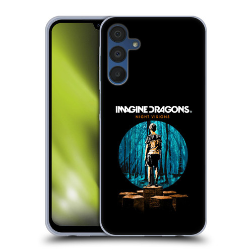 Imagine Dragons Key Art Night Visions Painted Soft Gel Case for Samsung Galaxy A15