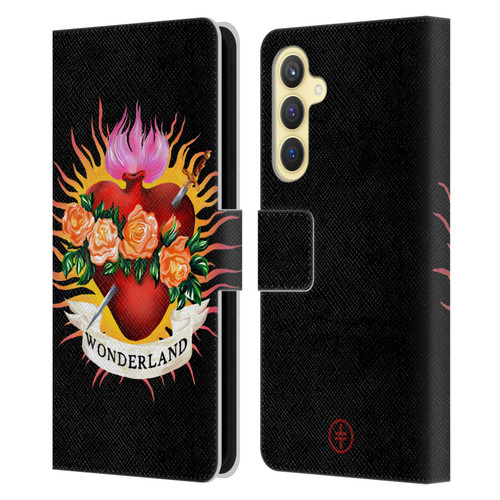Take That Wonderland Heart Leather Book Wallet Case Cover For Samsung Galaxy S23 FE 5G
