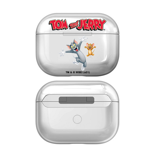 Tom and Jerry Graphics Characters Clear Hard Crystal Cover Case for Apple AirPods Pro 2 Charging Case