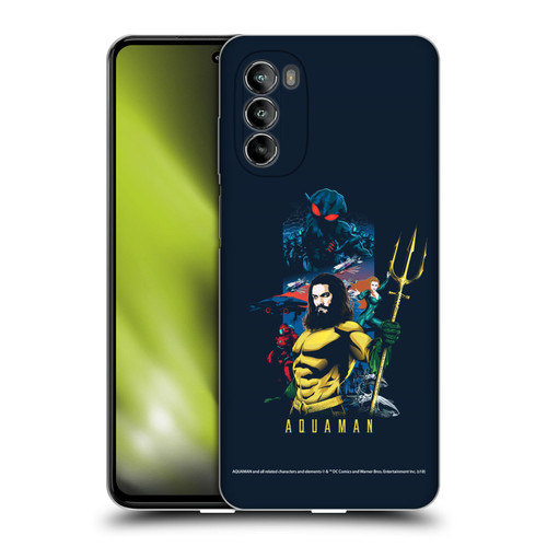 Aquaman Movie Graphics Poster Soft Gel Case for Motorola Moto G82 5G