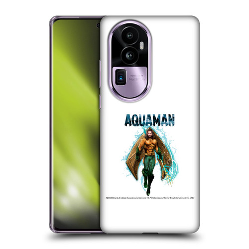 Aquaman Movie Graphics Trident of Atlan 2 Soft Gel Case for OPPO Reno10 Pro+