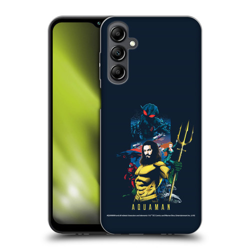Aquaman Movie Graphics Poster Soft Gel Case for Samsung Galaxy M14 5G