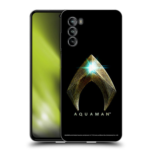 Aquaman Movie Logo Main Black Soft Gel Case for Motorola Moto G82 5G