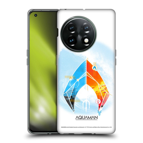 Aquaman Movie Logo Trident of Atlan Soft Gel Case for OnePlus 11 5G