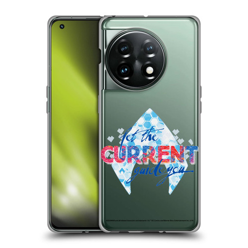 Aquaman Movie Logo Typography Soft Gel Case for OnePlus 11 5G