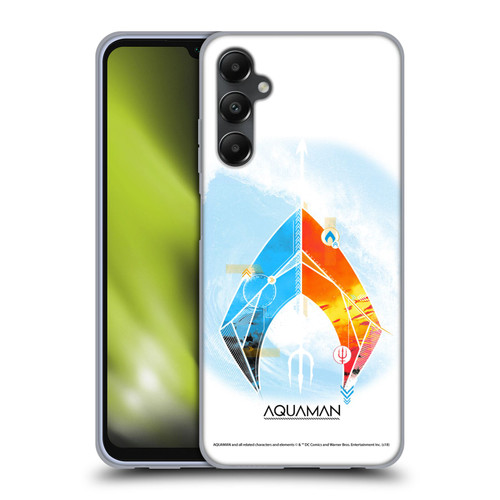 Aquaman Movie Logo Trident of Atlan Soft Gel Case for Samsung Galaxy A05s