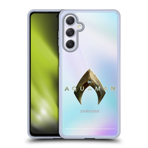Aquaman Movie Logo Main Soft Gel Case for Samsung Galaxy M54 5G