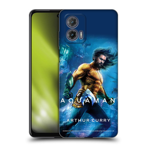 Aquaman Movie Posters Arthur Curry Soft Gel Case for Motorola Moto G73 5G