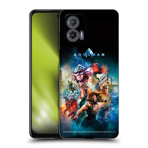 Aquaman Movie Posters Kingdom United Soft Gel Case for Motorola Moto G73 5G