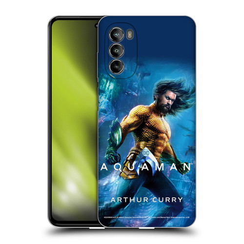 Aquaman Movie Posters Arthur Curry Soft Gel Case for Motorola Moto G82 5G