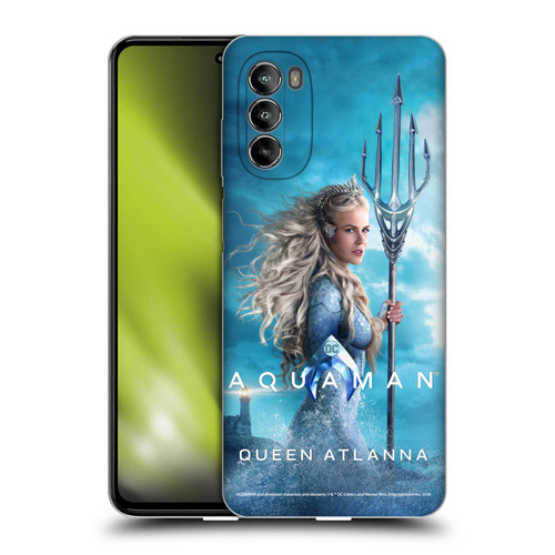 Aquaman Movie Posters Queen Atlanna Soft Gel Case for Motorola Moto G82 5G