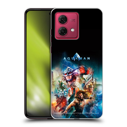 Aquaman Movie Posters Kingdom United Soft Gel Case for Motorola Moto G84 5G