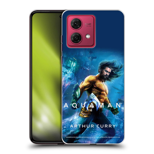 Aquaman Movie Posters Arthur Curry Soft Gel Case for Motorola Moto G84 5G
