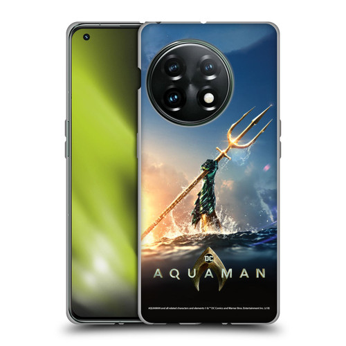 Aquaman Movie Posters Trident of Atlan Soft Gel Case for OnePlus 11 5G