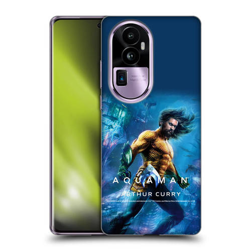 Aquaman Movie Posters Arthur Curry Soft Gel Case for OPPO Reno10 Pro+