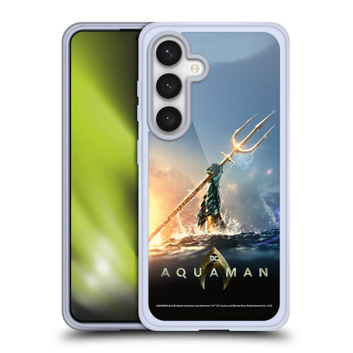 Aquaman Movie Posters Trident of Atlan Soft Gel Case for Samsung Galaxy S24 5G
