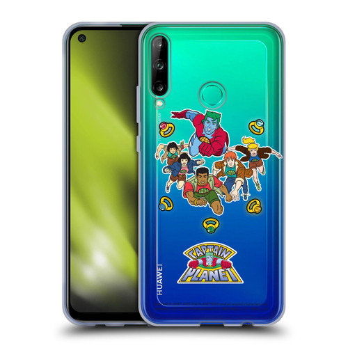 Captain Planet And The Planeteers Graphics Character Art Soft Gel Case for Huawei P40 lite E