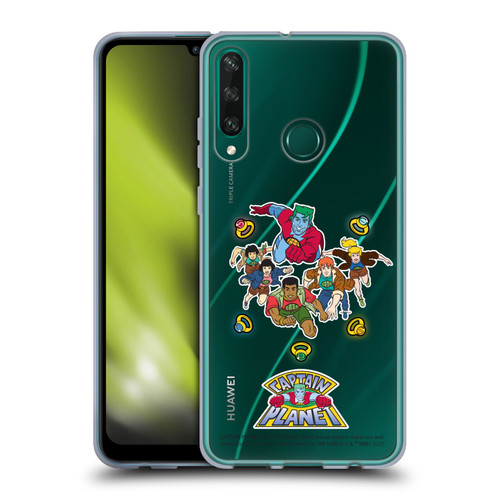 Captain Planet And The Planeteers Graphics Character Art Soft Gel Case for Huawei Y6p