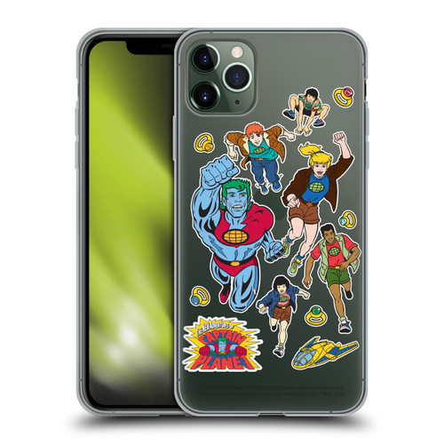Captain Planet And The Planeteers Graphics Planeteers Soft Gel Case for Apple iPhone 11 Pro Max