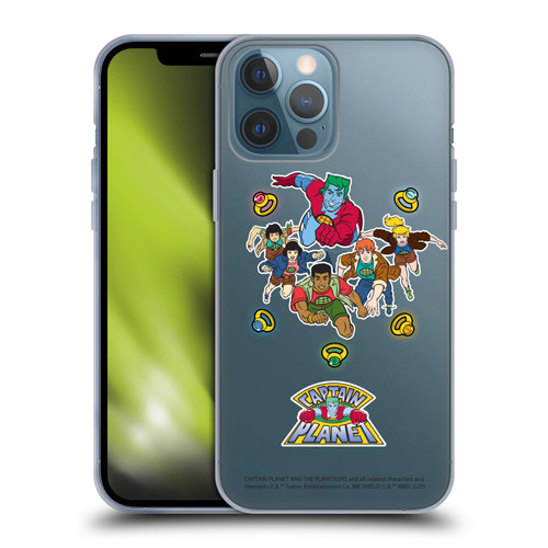 Captain Planet And The Planeteers Graphics Character Art Soft Gel Case for Apple iPhone 13 Pro Max
