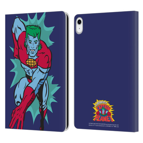 Captain Planet And The Planeteers Graphics Halftone Leather Book Wallet Case Cover For Apple iPad 10.9 (2022)