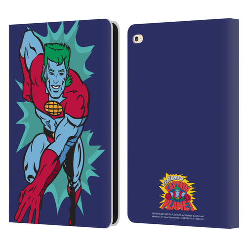 Captain Planet And The Planeteers Graphics Halftone Leather Book Wallet Case Cover For Apple iPad Air 2 (2014)