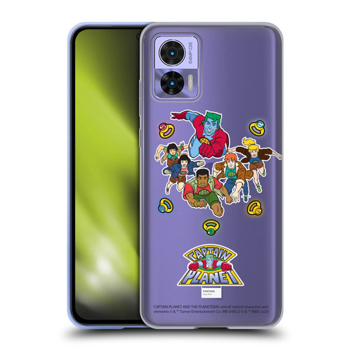 Captain Planet And The Planeteers Graphics Character Art Soft Gel Case for Motorola Edge 30 Neo 5G