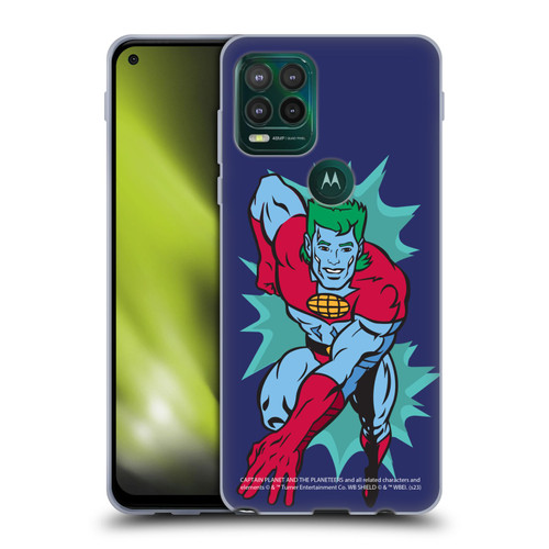 Captain Planet And The Planeteers Graphics Halftone Soft Gel Case for Motorola Moto G Stylus 5G 2021