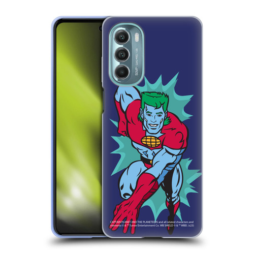 Captain Planet And The Planeteers Graphics Halftone Soft Gel Case for Motorola Moto G Stylus 5G (2022)