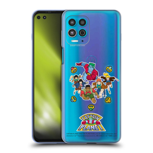 Captain Planet And The Planeteers Graphics Character Art Soft Gel Case for Motorola Moto G100