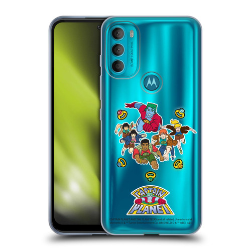 Captain Planet And The Planeteers Graphics Character Art Soft Gel Case for Motorola Moto G71 5G