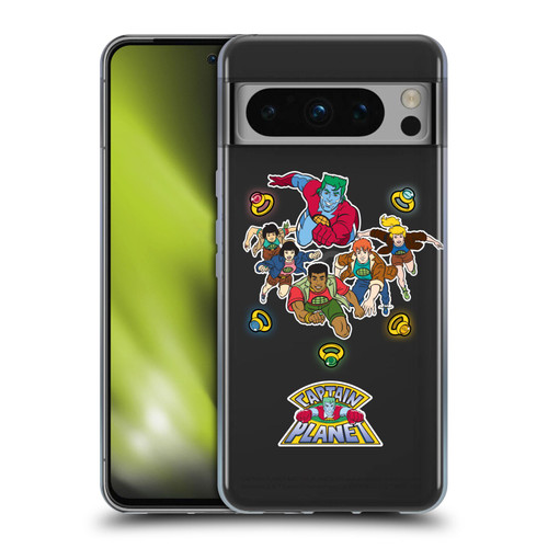 Captain Planet And The Planeteers Graphics Character Art Soft Gel Case for Google Pixel 8 Pro