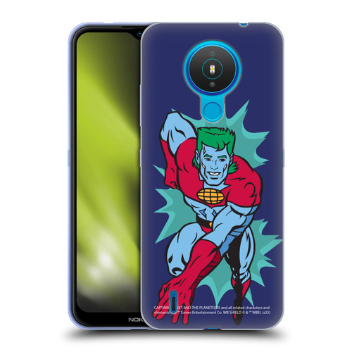 Captain Planet And The Planeteers Graphics Halftone Soft Gel Case for Nokia 1.4