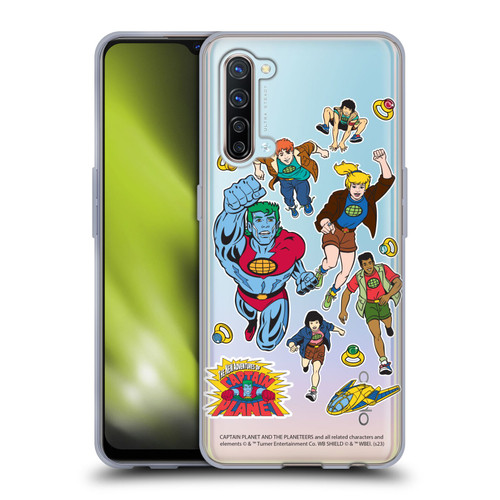 Captain Planet And The Planeteers Graphics Planeteers Soft Gel Case for OPPO Find X2 Lite 5G