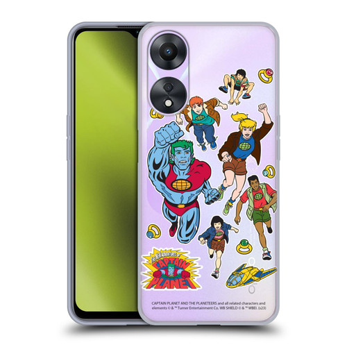 Captain Planet And The Planeteers Graphics Planeteers Soft Gel Case for OPPO A78 5G