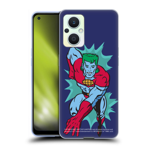 Captain Planet And The Planeteers Graphics Halftone Soft Gel Case for OPPO Reno8 Lite