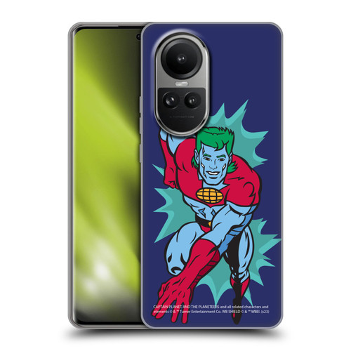 Captain Planet And The Planeteers Graphics Halftone Soft Gel Case for OPPO Reno10 5G / Reno10 Pro 5G