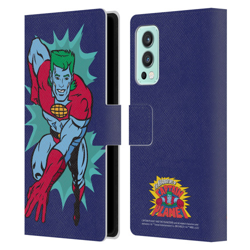 Captain Planet And The Planeteers Graphics Halftone Leather Book Wallet Case Cover For OnePlus Nord 2 5G