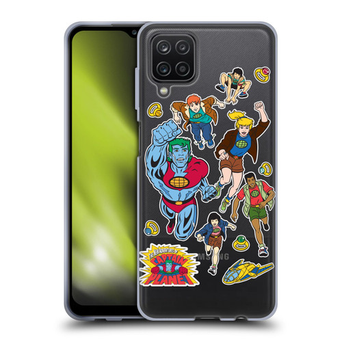 Captain Planet And The Planeteers Graphics Planeteers Soft Gel Case for Samsung Galaxy A12 (2020)