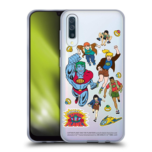 Captain Planet And The Planeteers Graphics Planeteers Soft Gel Case for Samsung Galaxy A50/A30s (2019)