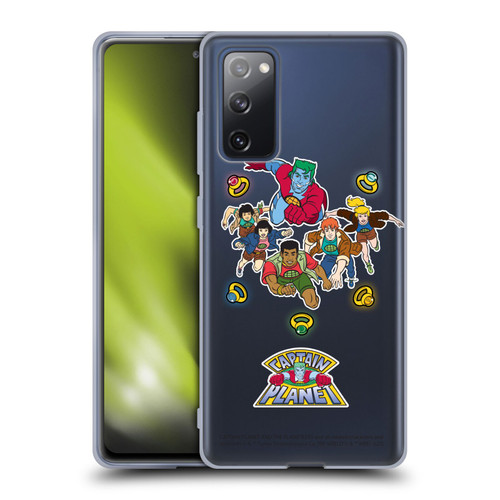 Captain Planet And The Planeteers Graphics Character Art Soft Gel Case for Samsung Galaxy S20 FE / 5G