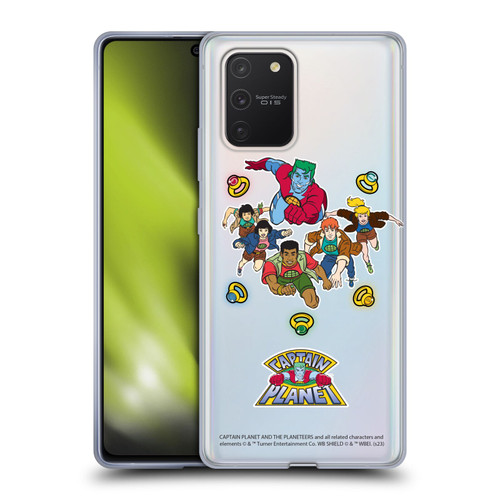 Captain Planet And The Planeteers Graphics Character Art Soft Gel Case for Samsung Galaxy S10 Lite