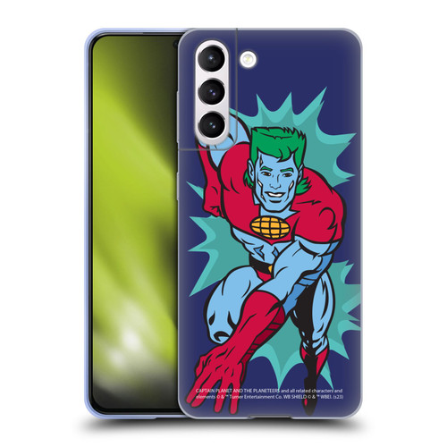 Captain Planet And The Planeteers Graphics Halftone Soft Gel Case for Samsung Galaxy S21 5G