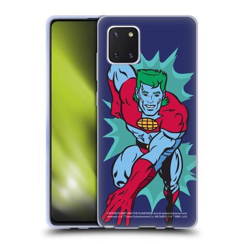 Captain Planet And The Planeteers Graphics Halftone Soft Gel Case for Samsung Galaxy Note10 Lite