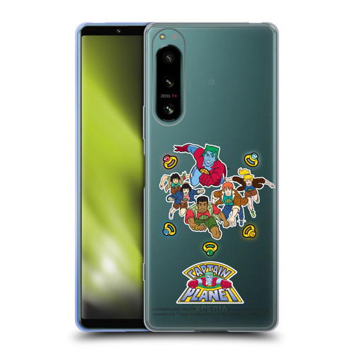 Captain Planet And The Planeteers Graphics Character Art Soft Gel Case for Sony Xperia 5 IV