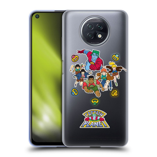Captain Planet And The Planeteers Graphics Character Art Soft Gel Case for Xiaomi Redmi Note 9T 5G