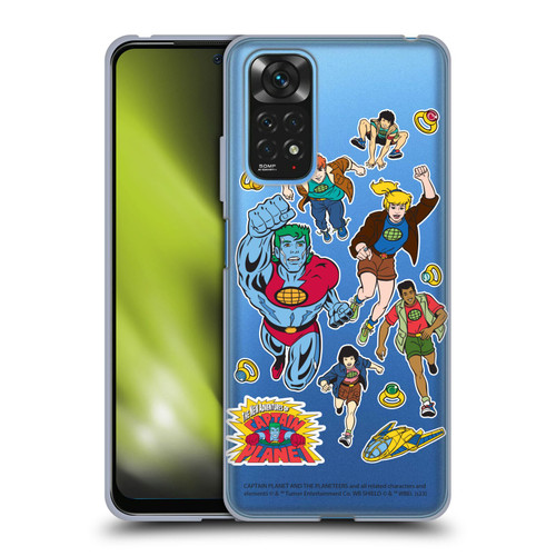 Captain Planet And The Planeteers Graphics Planeteers Soft Gel Case for Xiaomi Redmi Note 11 / Redmi Note 11S