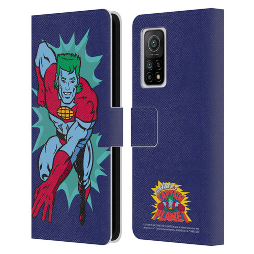 Captain Planet And The Planeteers Graphics Halftone Leather Book Wallet Case Cover For Xiaomi Mi 10T 5G